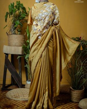 Bichitra Silk Carnation Saree
