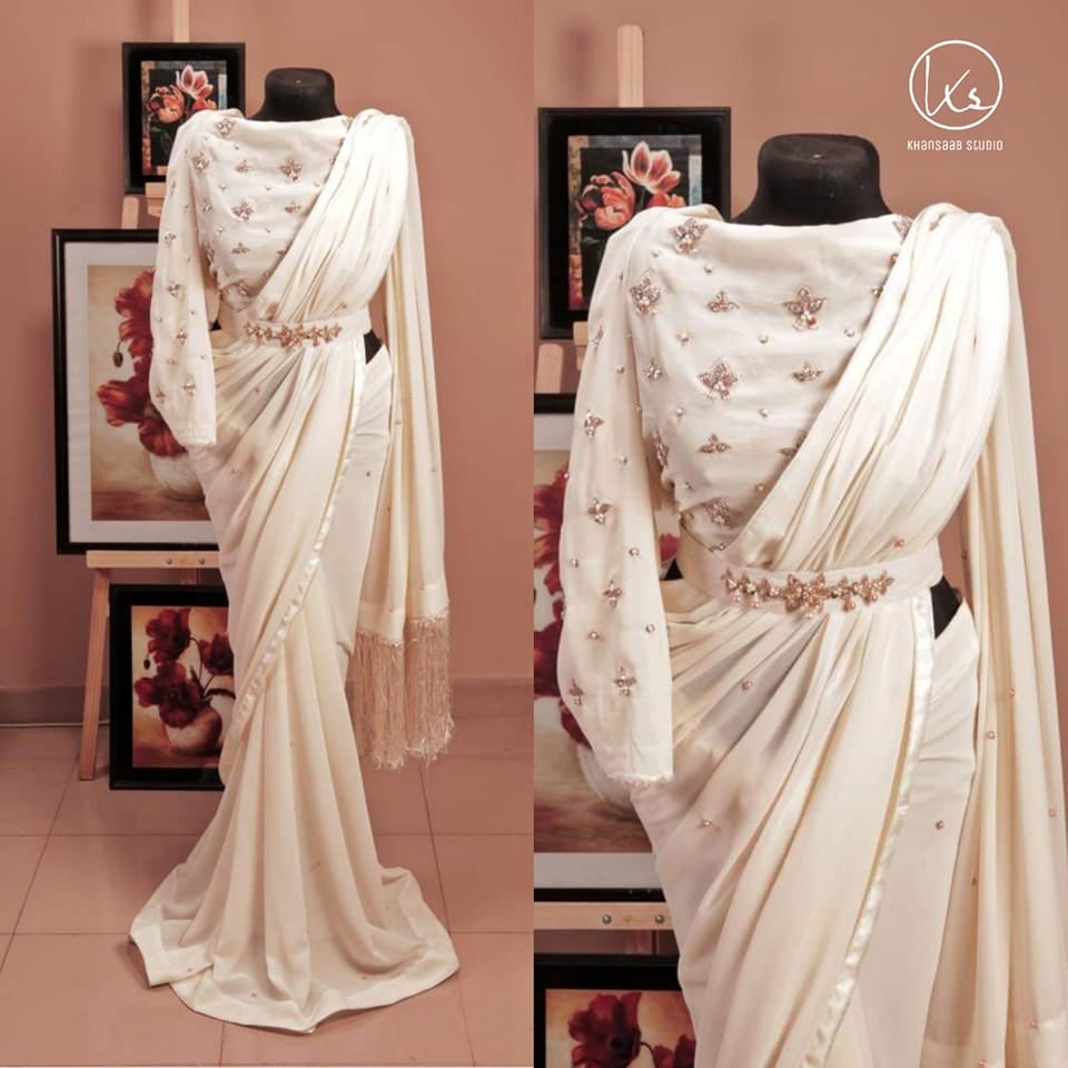 Glamourous Cocktail Saree