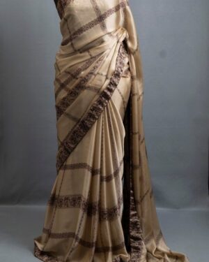 Digital Bloom Silk Saree