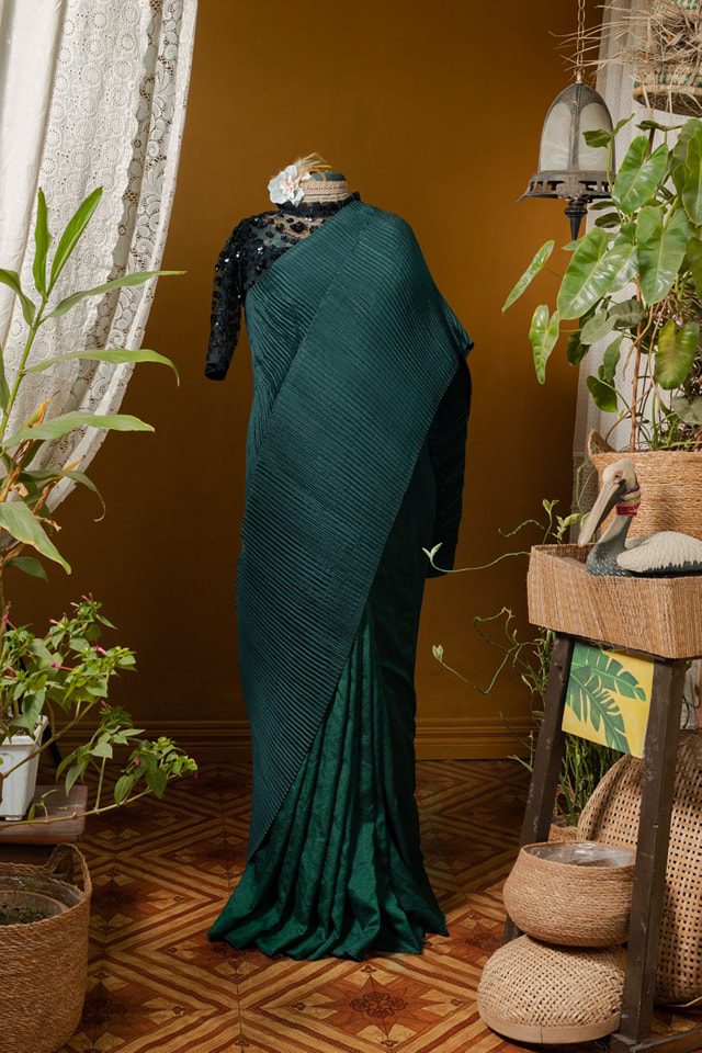 Elegant Talpata Textured Saree - Image 2
