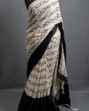 Elegant Digital Printed Saree