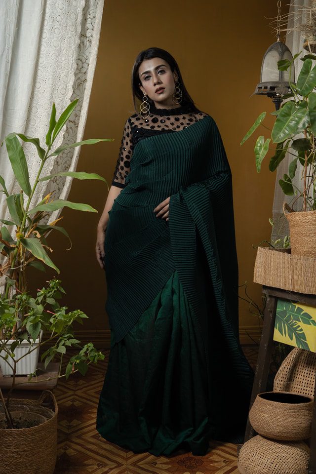 Elegant Talpata Textured Saree