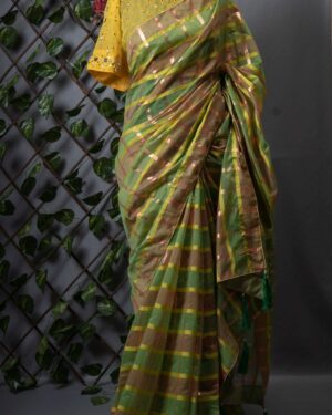 Chunri Kota Grameen Check Saree