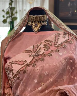 Imperial 100-Count Archival Dhakai Jamdani Saree