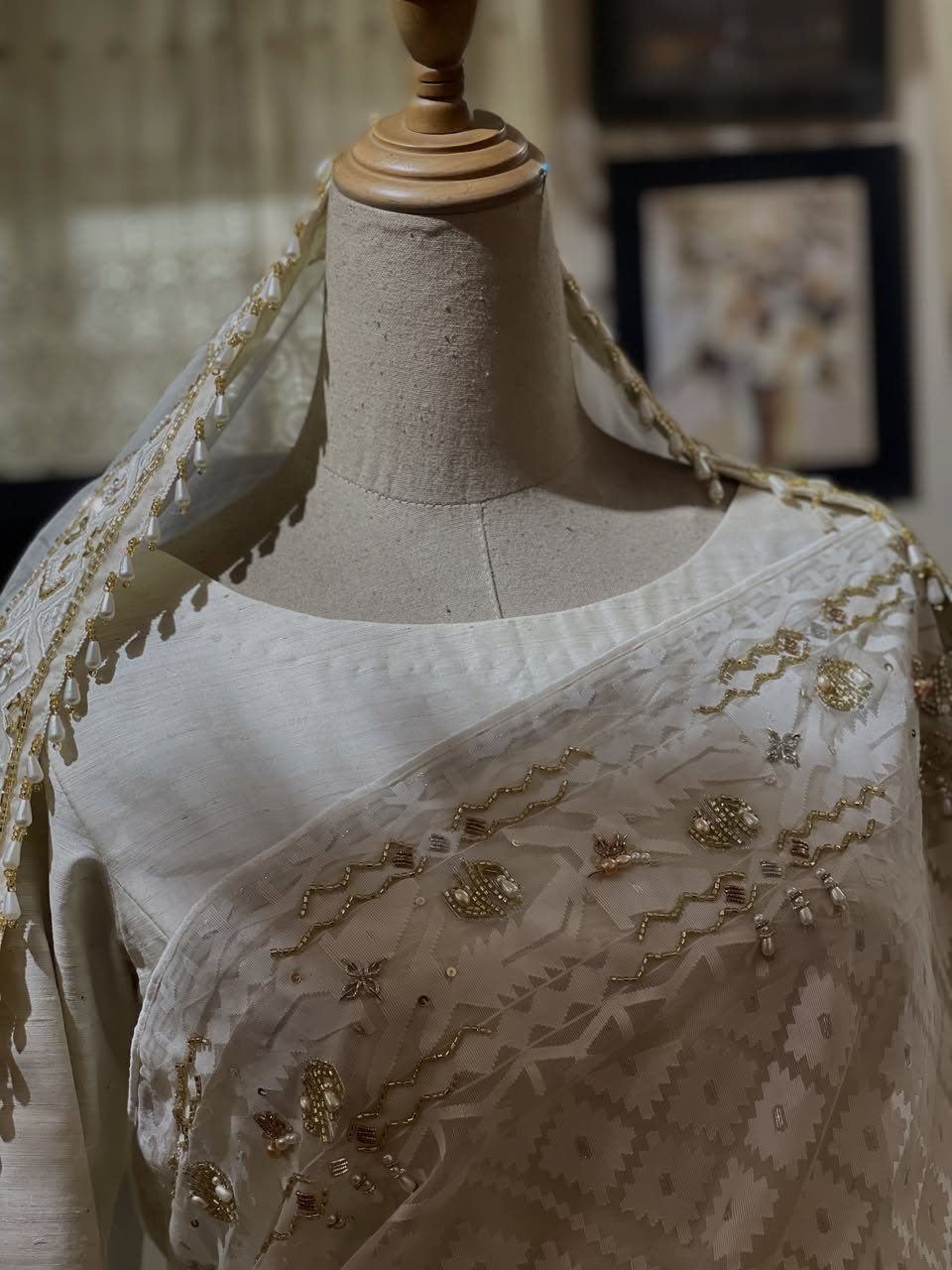 Gagan Pakhi · 100 Count Bridal Jamdani