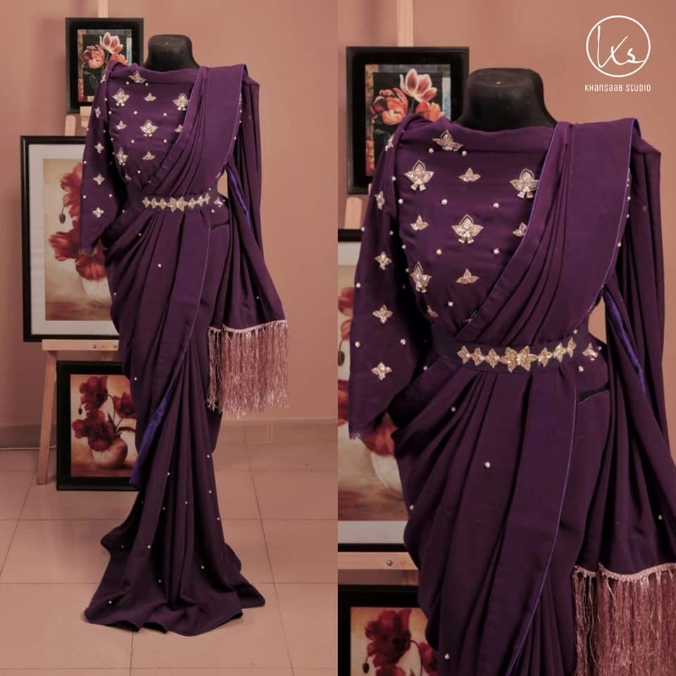 Glamourous Cocktail Saree