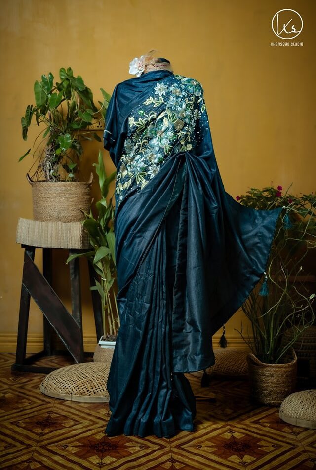 Bichitra Silk Carnation Saree