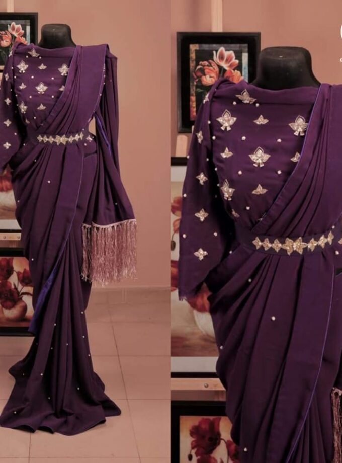 Glamourous Cocktail Saree