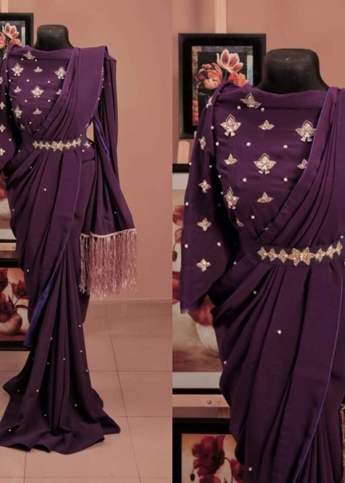 Glamourous Cocktail Saree