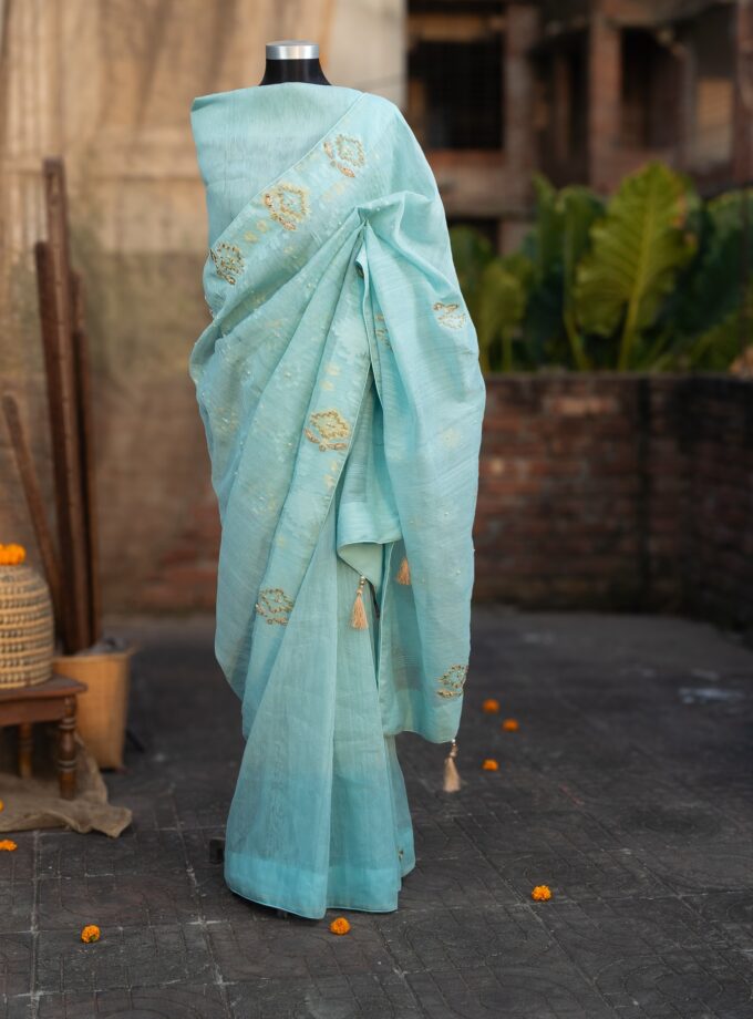 Elegant Embellished jamdani Lite