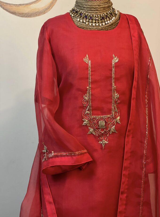 Jamdani Festive Sharara Suit