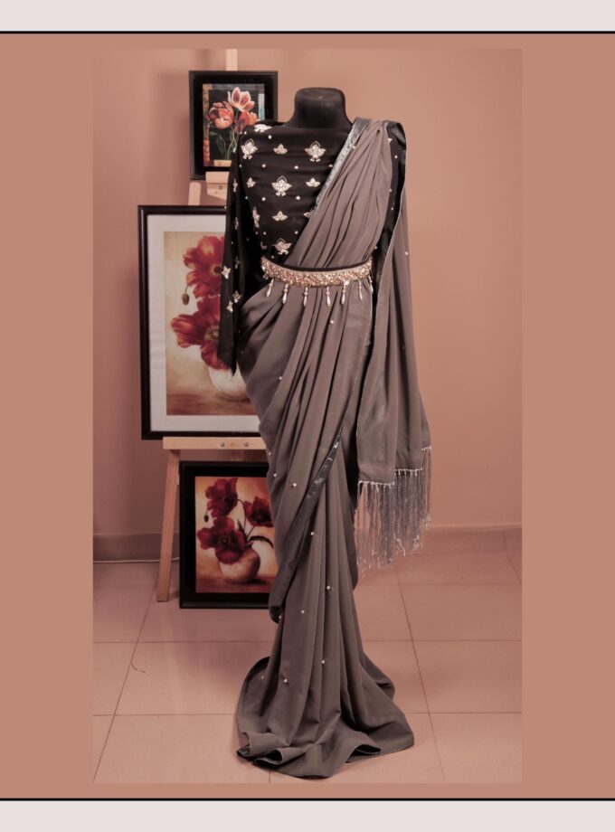 Glamourous Cocktail Saree