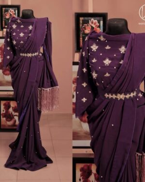 Glamourous Cocktail Saree