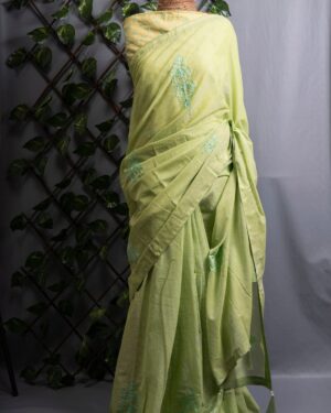 Aari Embroidered Kota Saree