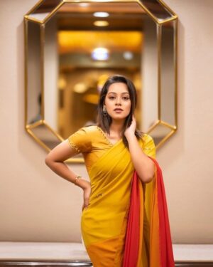 Crepe Georgette dollar Work Saree