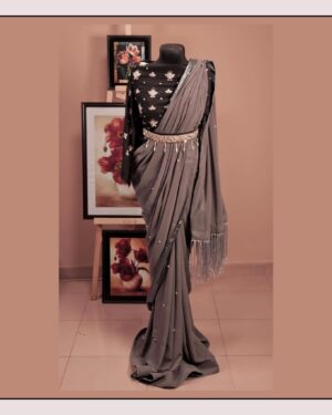 Glamourous Cocktail Saree
