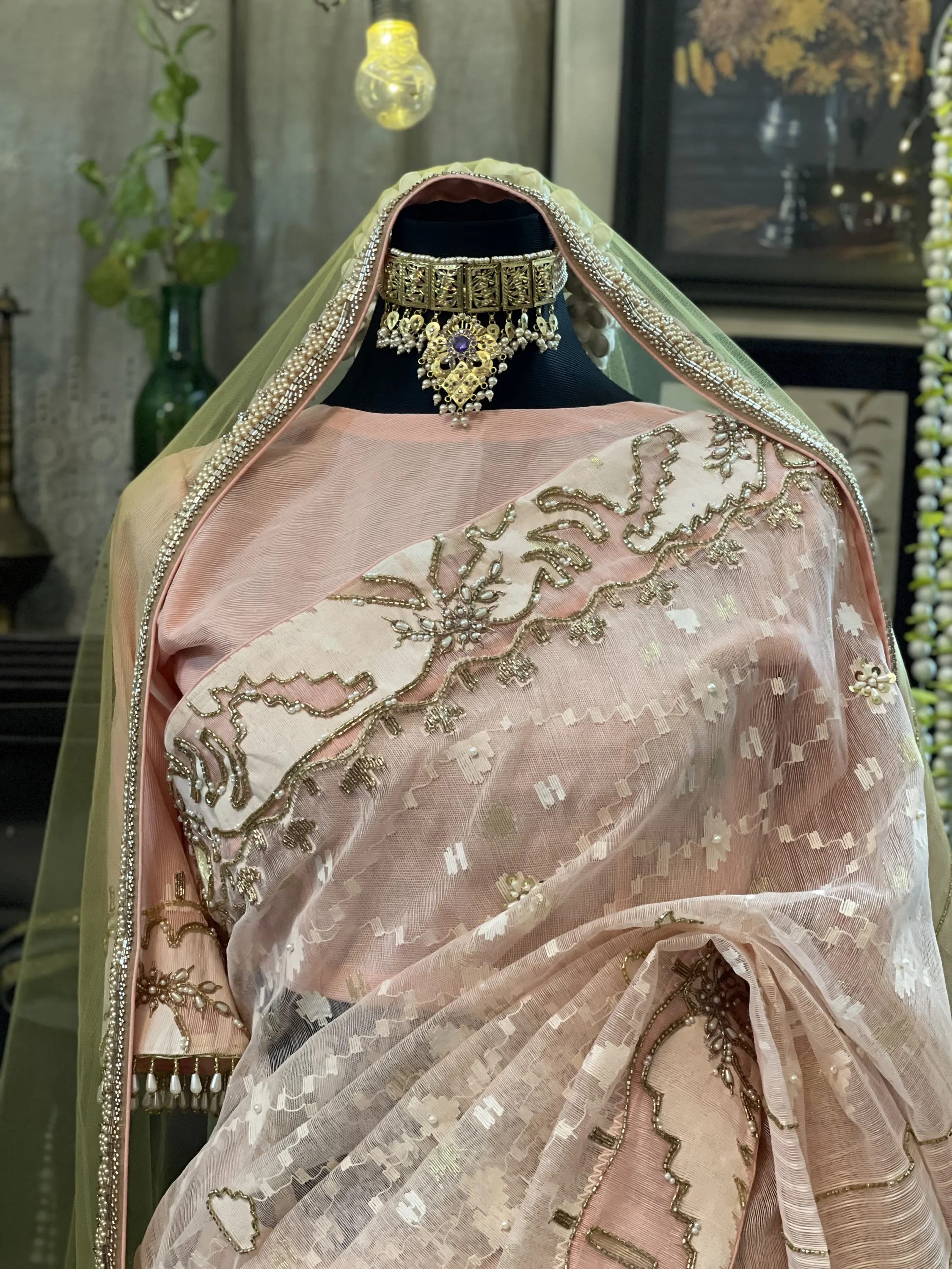 Custom bridal attire